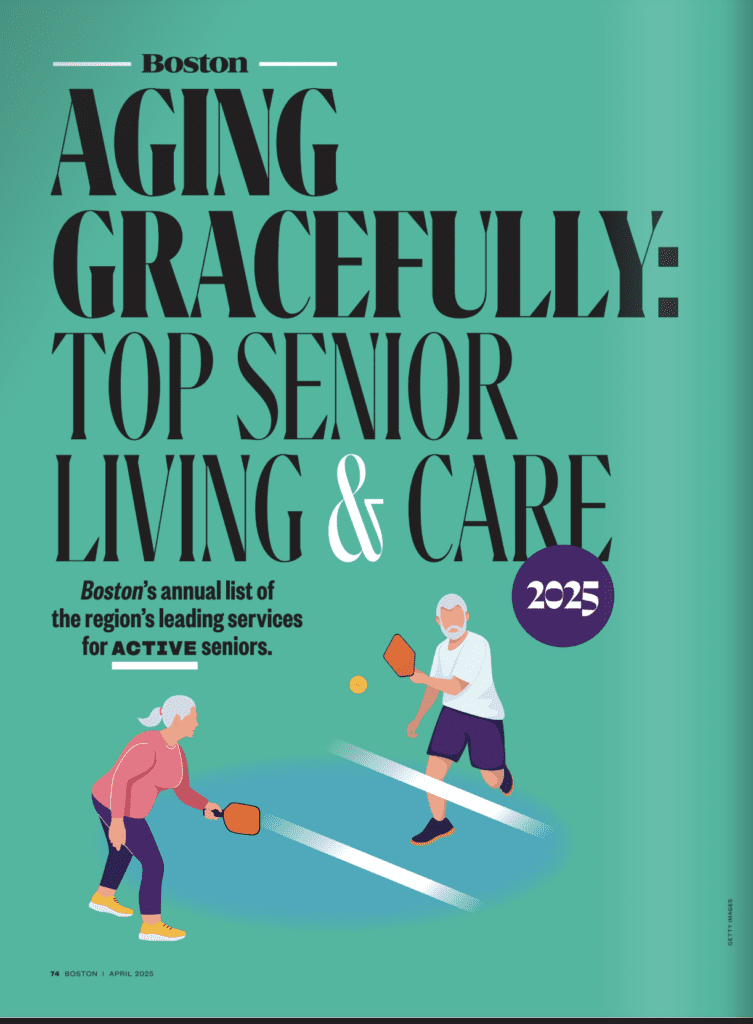 Boston Magazine 2025 Aging Gracefully